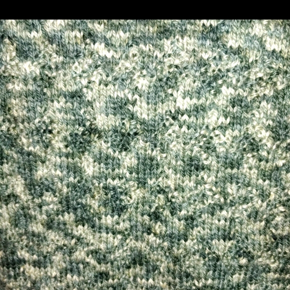 Sweater Vest Hand Knit Cropped V Neck Ribbed Vintage Styling Price is Firm - Picture 5 of 13